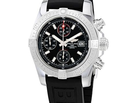 Breitling Avenger II Chronograph Automatic Volcano Black